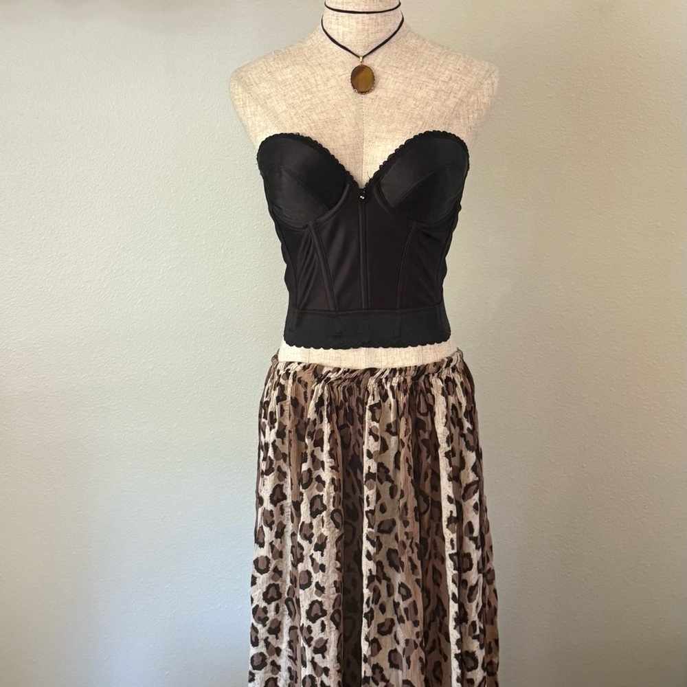 BCBGMaxAzria Black Textured Fabric